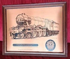 Etchmaster Original, Alresford, Hampshire, Copper engraving, Flying Scotsman - Picture 1 of 9