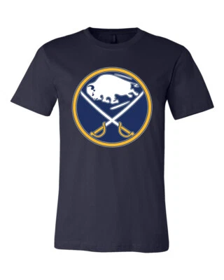 Buffalo Sabres Main Team logo shirt S-6XL Tracking!! - Image 1 of 2