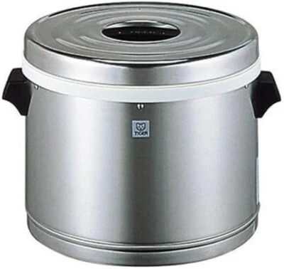 Calentador de arroz térmico aislado de doble pared no eléctrico TIGER 3,9 L JFM-390P-XS Foto 1 de 4