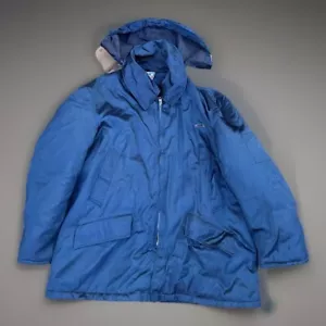 Giacca con cappuccio calda vintage Greyhound Bus Workers staff invernale 50 reg XXL rara - Foto 1 di 11