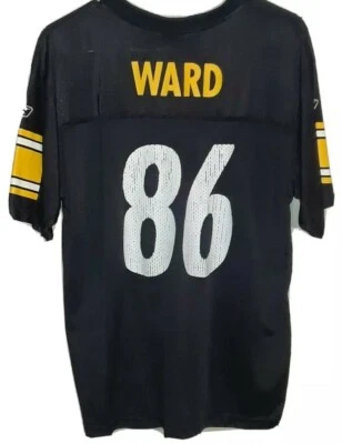 Camiseta deportiva NFL Pittsburgh Steelers #86 Hines Ward réplica! Juventud (18/20). Foto 1 de 3
