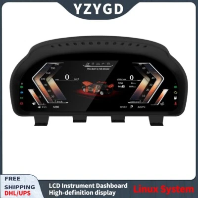 Приборный спидометр цифровой с жидкокристаллическим дисплеем 12,3 дюйма для BMW X5 F15 X6 F16 2014-2017 - Изображение 1 из 4