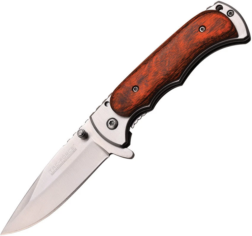 Tac-Force Tf-934wd Assisted Brown Hunting EDC Hiking Folding Knife Pocket Folder