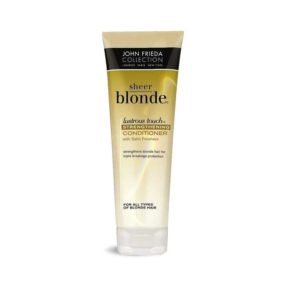 Acondicionador fortalecedor táctil brillante rubio puro John Frieda, 8,45 oz Foto 1 de 1
