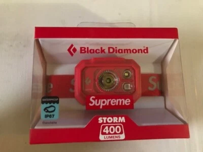 Nuevo con etiquetas Faro Supreme Diamond Storm 400 Lámpara de Cabeza Roja Auténtica Foto 1 de 4