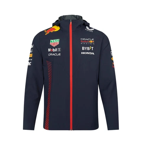 2023 Red Bull Racing Mens Teamwear Rain Jacket (L) Cover