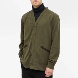 Junya Watanabe Multi Fabric Utility Cardigan Khaki, size Small - BNWT, RRP £675 - Picture 1 of 11