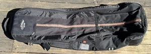 Callaway Golf Club Wheeled Travel Bag Case Full Zip Cover Luggage Carrier Black - Picture 1 of 20