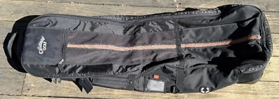 Bolsa de viaje con ruedas para club de golf Callaway estuche cubierta completa con cremallera portaequipajes negra Foto 1 de 4
