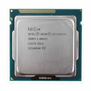 Intel Xeon E3-1245 V2 CPU 4-Cores 3.40GHz 8MB SR0P9 5GT/s LGA115 Processor - Picture 1 of 1