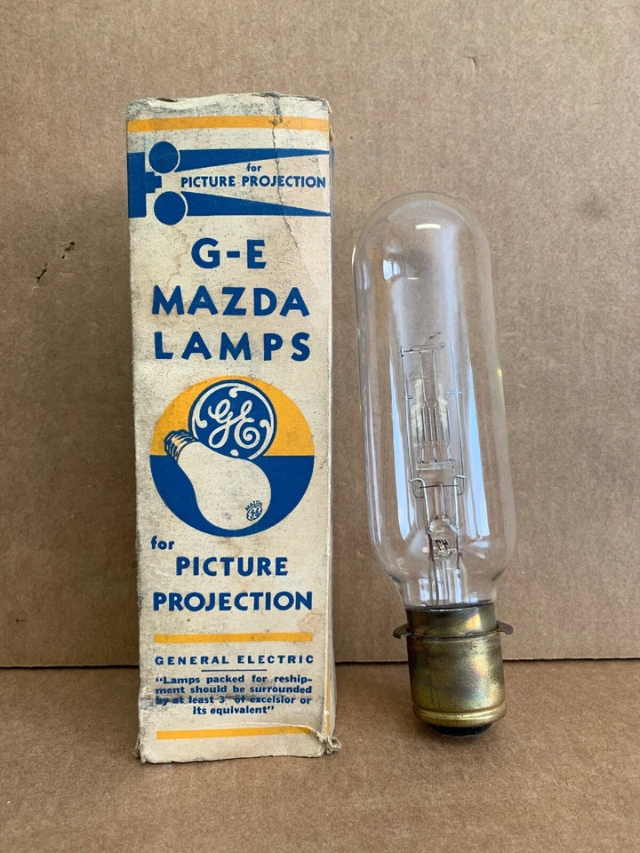 GE MAZDA LAMP 1MT20P 1000W 120V FOR PICTURE PROJECTION - Image 1 of 4