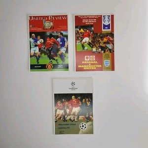 Manchester United FC Postcard Bundle x3 1999 Treble Winners 3 Postcards NEW - Picture 1 of 5