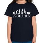 NEWFOUNDLAND EVOLUTION OF MAN KIDS T-SHIRT TEE TOP DOG LOVER GIFT WALKER WALKING