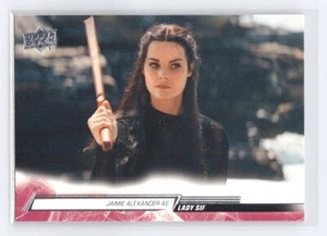 Jaimie Alexander als Lady Sif 2024 UD Marvel Studios Serie 2 #207 - Bild 1 von 2