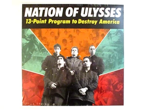 NATION OF ULYSSES 13-POINT PROGRAM TO DESTROY AMERICA LP REPRESS VINYL PUNK - Picture 1 of 2
