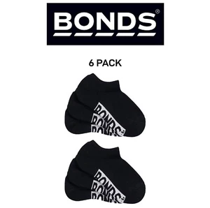 Bonds Kids Cushioned No Show Comfy Cushioned & Mesh Cooling Zones 6 Pack RXVR3N - Picture 1 of 2