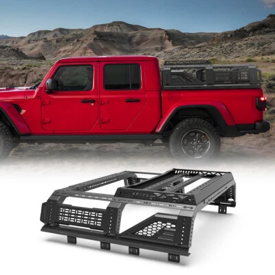 New Mid-size Bed Rack Roll bar For 2004-2012/2015-2024 Chevy Colorado/Gmc Canyon Foto 1 de 4