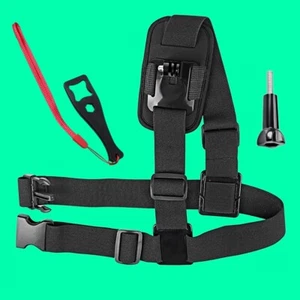 Action Camera Single Shoulder Strap Mount Kits for GoPro HERO 8 7 6 5 4 3 Max 9 - Picture 1 of 1