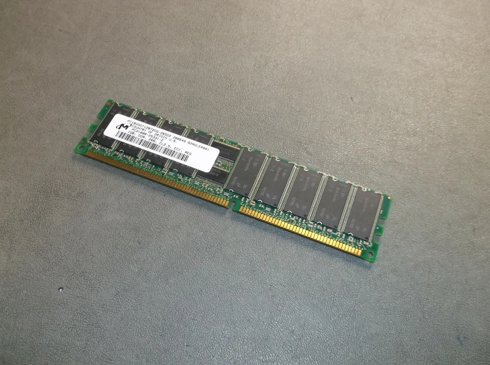 MICRON ALC72E8M128M8M-B75EWECU 1 GB MEMORY MODULE - Image 1 of 1