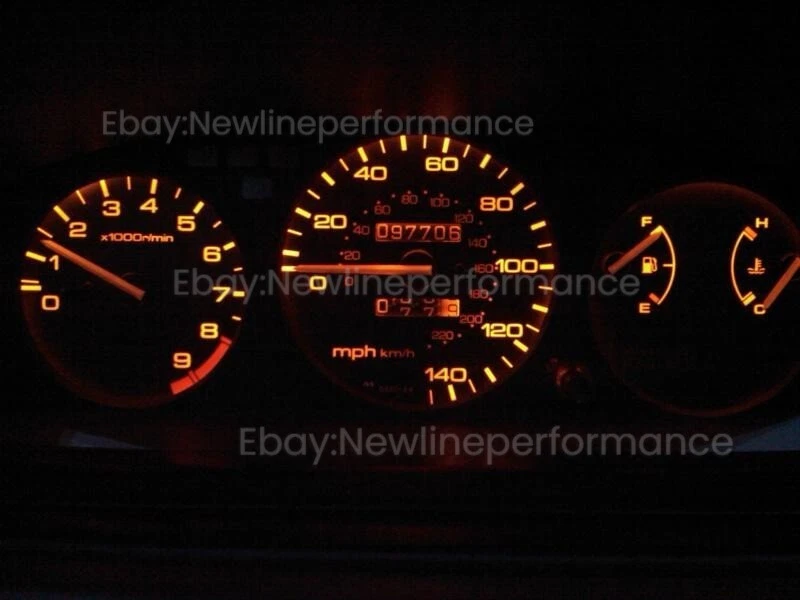 Amber Orange LED Cluster Bulb KIT for Honda Civic EG 1992-1995 - Image 1 of 1