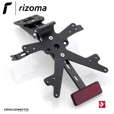 KAWASAKI Z 800 2012-2013 Kit Porta targa Fox RIZOMA PT313B Nero Foto 1 de 3