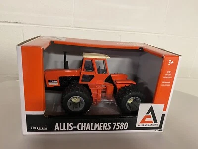 Ertl Allis Chalmers 7580 4WD Tractor-1/32 Scale-Diecast-New - Image 1 of 4