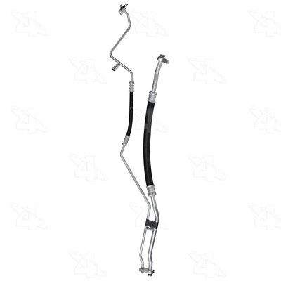 Conjunto de manguera de línea líquida y succión de aire acondicionado para Jeep Wrangler 2007-2011 4 estaciones Foto 1 de 4