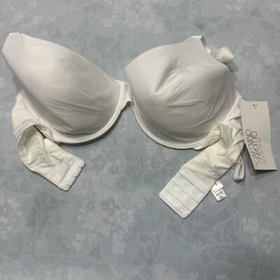 Sutiã Gilligan & OMalley Favorite Demi Underwired. Cor branca. Tamanho 36DD. Ver foto - Imagem 1 de 4