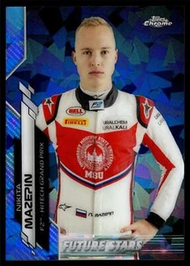 2020 Topps Chrome SAPPHIRE Formula 1 NIKITA MAZEPIN #57 F2 - Picture 1 of 2