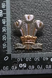 GORRA BOINA ANODIZADA ORIGINAL EJÉRCITO BRITÁNICO INSIGNIA REAL REGIMIENTO DE WALES - Imagen 1 de 2