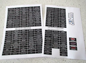 Custom Star Wars Vintage Kenner Carry Case stickers (Black) with Bonus! - Bild 1 von 4