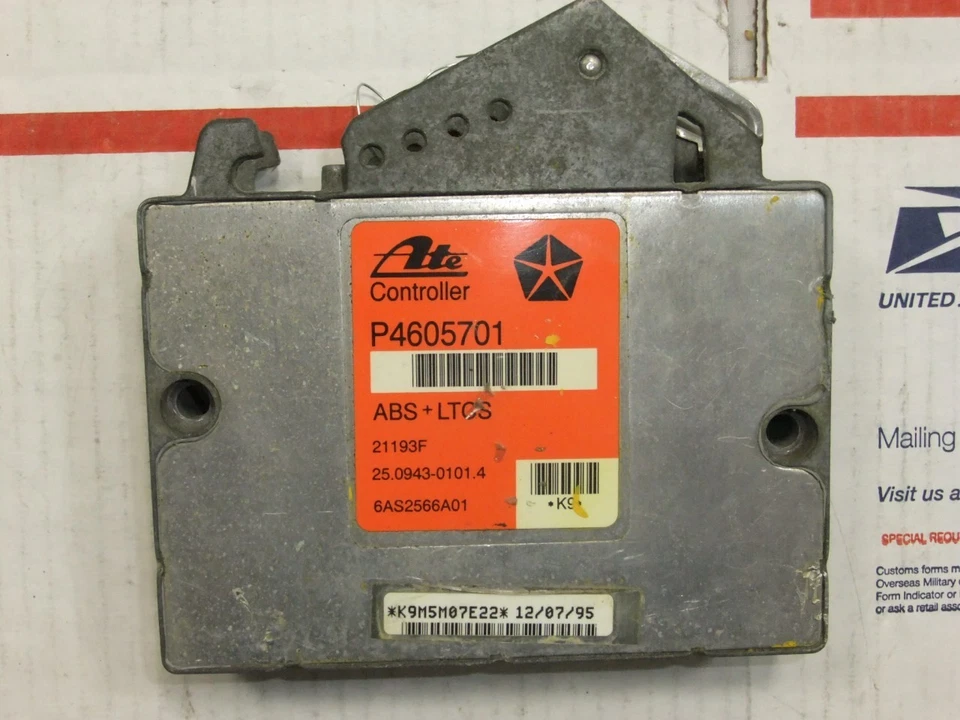 ABS CONTROL MODULE CHRYSLER CONCORDE LHS 4605701 INTREPID EAGLE VISION 1997 OEM - Imagen 1 de 1