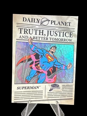 Superman - #TJBT-1 Fleer Brilliants Superman SSP (1:640)2025 RARE Truth Justice - Image 1 of 2