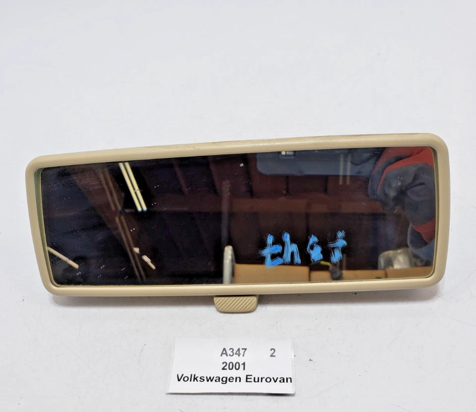 ✅ Espejo retrovisor interior delantero beige 99-03 OEM Volkswagen Eurovan GLS Foto 1 de 4