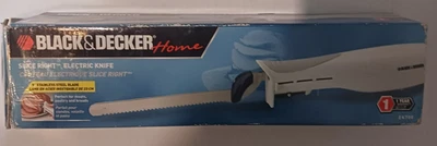 Cuchillo de cocina para tallar eléctrico Black & Decker "Slice Right" de 9 pulgadas EK700 Foto 1 de 4