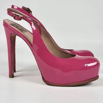 Tacones de aguja Pour La Victoire Vero Cuoio charol fucsia para mujer talla 8,5 Foto 1 de 4