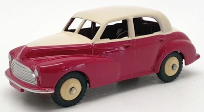 Atlas Editions Dinky Toys 159 - Morris Oxford Sedán - Rojo/Crema Foto 1 de 4