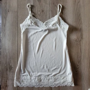 White House Black Market Damen-Trägertop weiß Spitzenbesatz XS verstellbare Träger - Bild 1 von 14