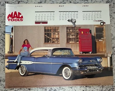 Mac Tools 1994 Poster Featuring 1957 Pontiac Star Chief - Image 1 of 4