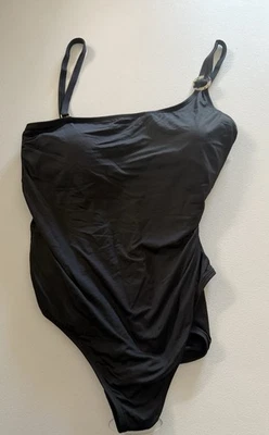 Traje de baño de una pieza Leilani para mujer y mujer talla 16 negro L720030 Foto 1 de 4