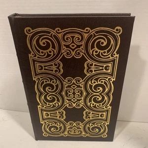 The Effayes (Essays) by Francis Bacon Easton Press 100 Greatest Books Collectors - Foto 1 di 8
