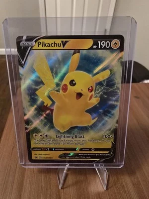 Pikachu V SWSH198 SWSH: Sword & Shield Promo Cards Holo - Image 1 of 2