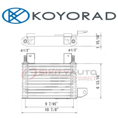 Koyorad Engine Oil Cooler for 2006-2010 Ford Explorer 4.0L 4.6L V6 V8 - qu - Image 1 of 4
