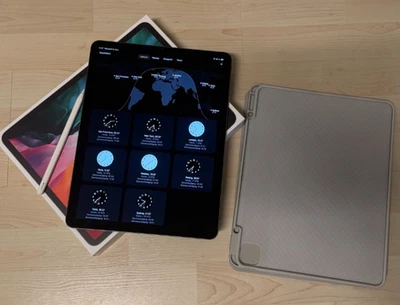 APPLE iPad Pro 12.9 (2020), Tablet, 256 GB, 12,9 Zoll, Wifi, Space Grey + Pencil - Bild 1 von 4