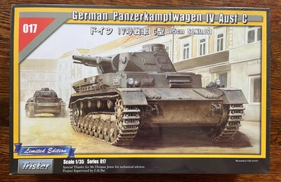 1/35 Tristar Alemán Panzerkampfwagen IV Ausf C Edición Limitada SELLADO SEGUNDA GUERRA MUNDIAL Panze Foto 1 de 4