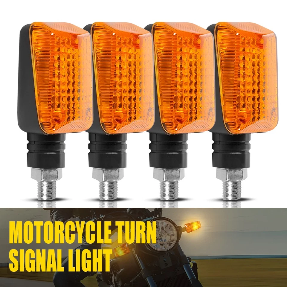4X For Honda XL600R XL350R XL250R Front Rear Turn Signal Indicator Blinker Light - Image 1 of 4