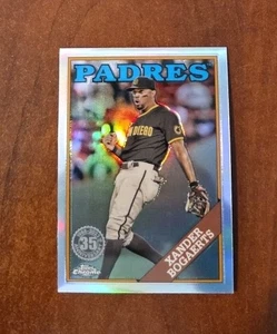 2023 Topps Chrome Xander Bogaerts 35th Anniversary Refractor - San Diego Padres - Picture 1 of 1