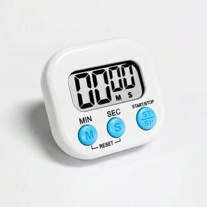 1PC Digital Kitchen Timer – Count Up/Down Multifunction Reminder Tool - NEW - Picture 1 of 6