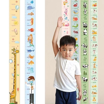 2M Height Child Growth Chart Waterproof Growth Chart Sticker  for Toddler - Image 1 of 4