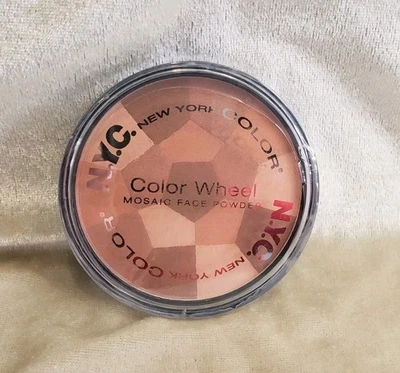 N.Y.C. NYC NEW YORK COLOR WHEEL Mosaic Face Powder MOCHA GLOW 727A - Image 1 of 4